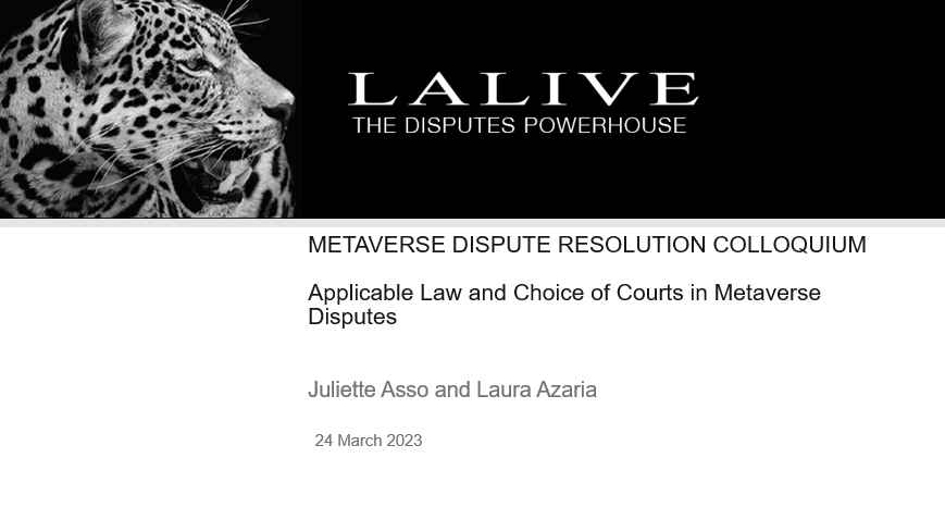 Metaverse Dispute Resolution Colloquium